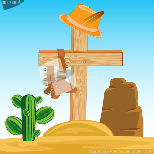 Image of Grave cowpuncher