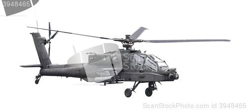 Image of LEEUWARDEN, THE NETHERLANDS - JUN 11, 2016: Boeing AH-64 Apache 