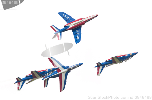 Image of LEEUWARDEN, THE NETHERLANDS-JUNE 11, 2016: Pilots of Patrouille 