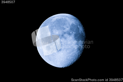 Image of Waning gibbous moon