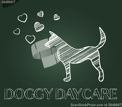 Image of Doggy Daycare Indicates Pedigree Childcare And Preschool