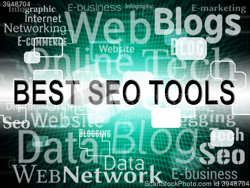 Image of Best Seo Tools Represents Search Engine And Application