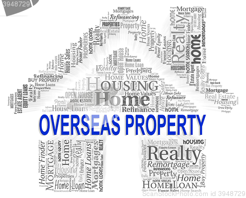 Image of Overseas Property Represents Real Estate And Apartment