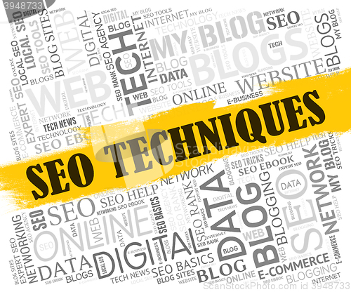 Image of Seo Techniques Represents Search Engines And Approaches