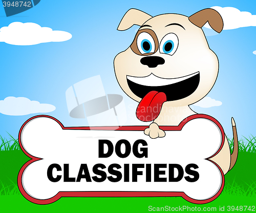 Image of Dog Classifieds Means Media Pedigree And Puppies