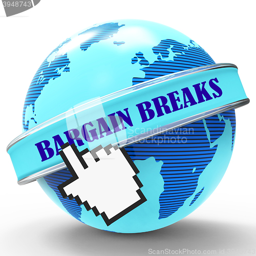 Image of Bargain Breaks Represents Short Holiday And Travel