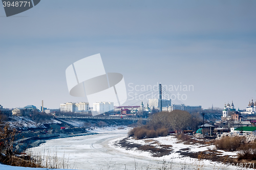 Image of Construction of pedestrian quay in Tyumen