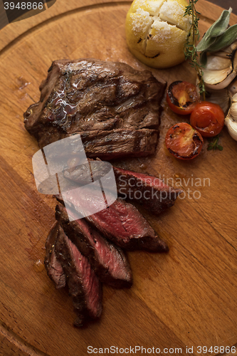 Image of grilled beef steak