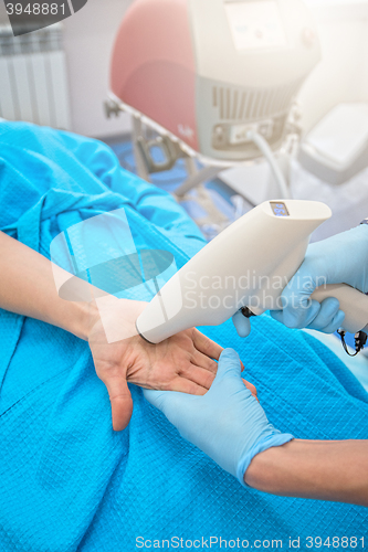 Image of Procedure against hyperhidrosis