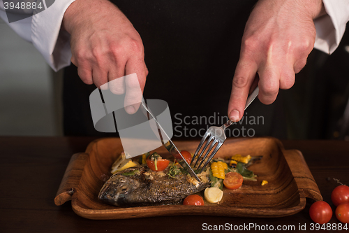 Image of Grilled dorado fish