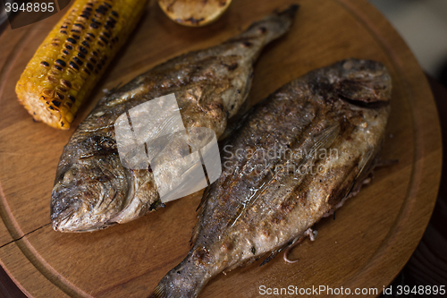 Image of Grilled dorado fish