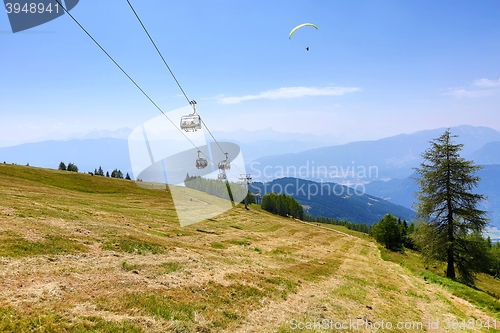 Image of Hilly Landscape Path