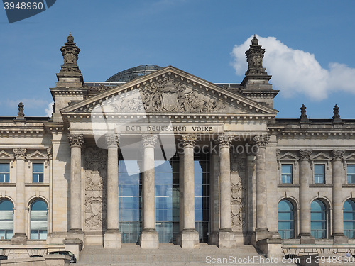 Image of Reichstag parliament in Berlin