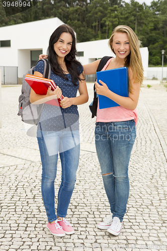 Image of Teenage students