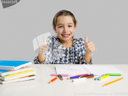 Image of Happy little at school