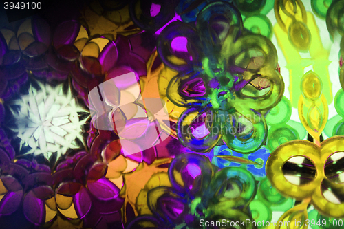 Image of color kaleidoscope texture