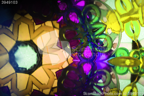 Image of color kaleidoscope texture