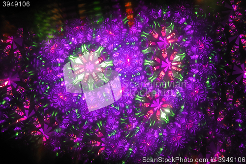 Image of color kaleidoscope texture