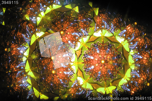 Image of color kaleidoscope texture