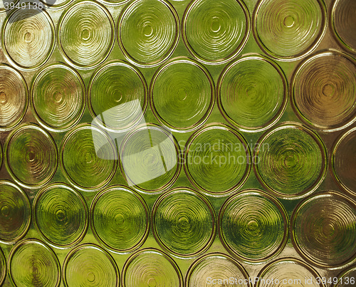 Image of Decorated glass background