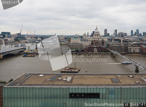 Image of Aerial view of London