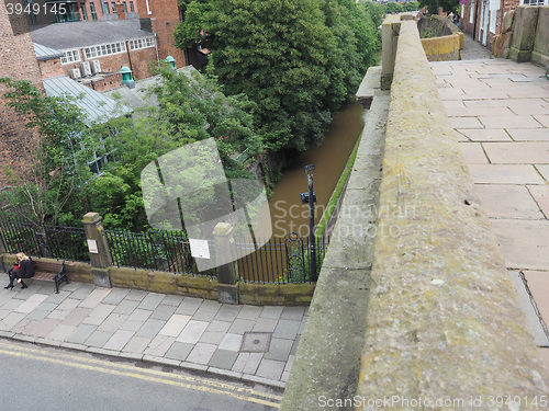 Image of Roman city walls in Chester