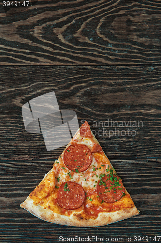Image of Tasty pepperoni pizza