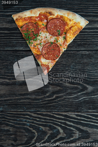 Image of Tasty pepperoni pizza