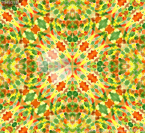 Image of Bright watercolor pattern