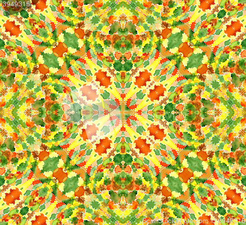 Image of Bright watercolor pattern