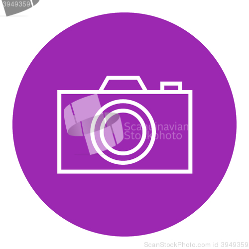 Image of Camera line icon.