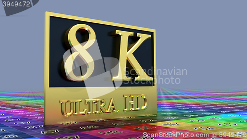 Image of Ultra HD 8K icon