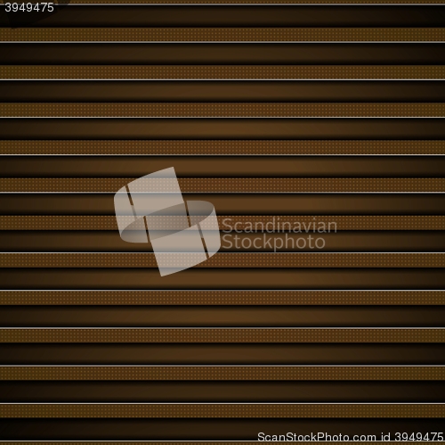 Image of Dark brown concept stripes technology abstract background