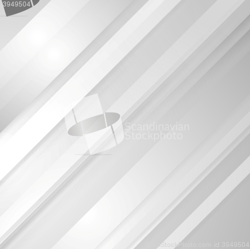 Image of Grey minimal tech striped background