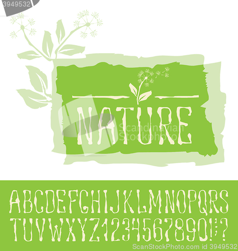 Image of Logotype with font