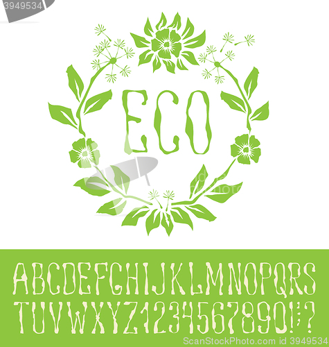 Image of Logotype with font