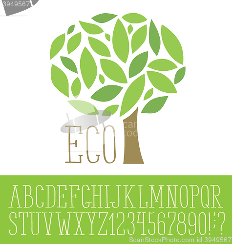 Image of Logotype with font