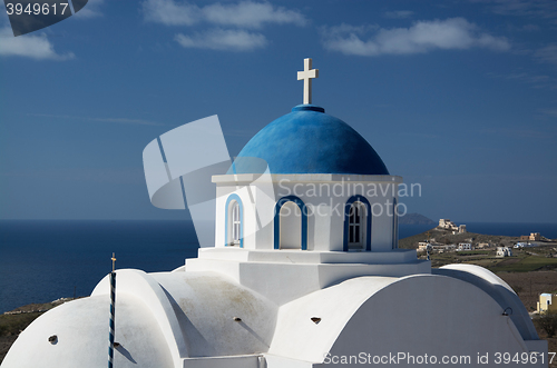 Image of Church at Santorini, Greece