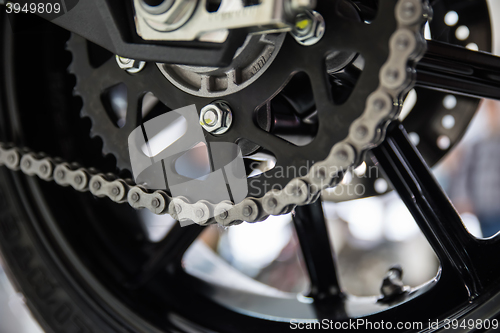 Image of Motorcycle drive chain