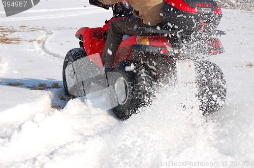 Image of Quad adrenaline in snow