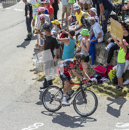 Image of The Cyclist Damiano Caruso on Col du Glandon - Tour de France 20