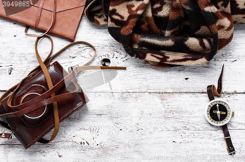 Image of Set of accessories traveler