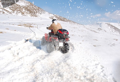 Image of Quad adrenaline in snow