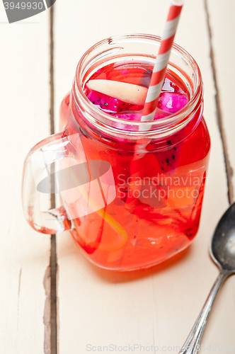 Image of fresh fruit punch drink