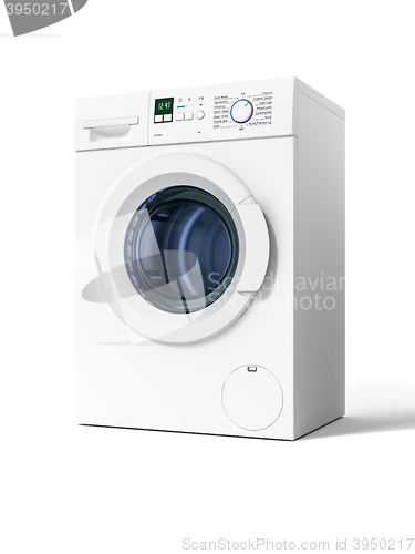 Image of typical isolated washing machine