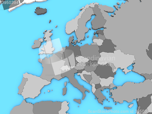 Image of Map of Europe