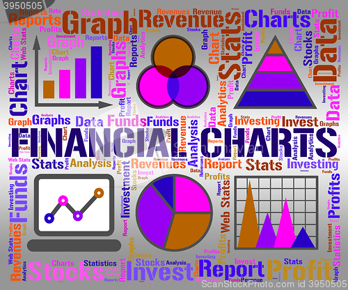 Image of Financial Charts Shows Business Graph And Banking