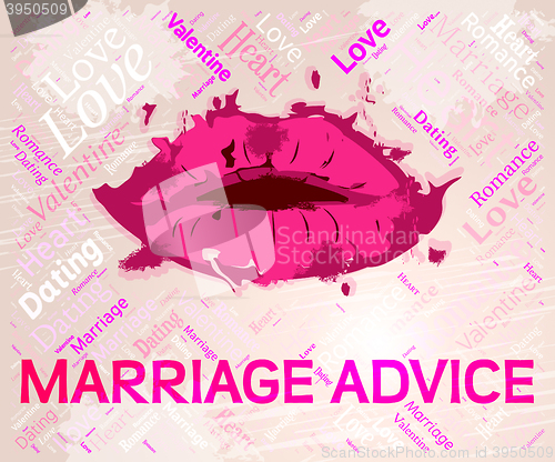 Image of Marriage Advice Shows Assistance Tips And Advise