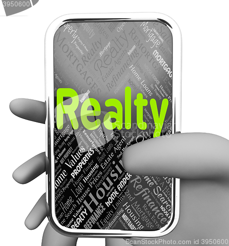 Image of Realty Online Represents Property Market And Buy