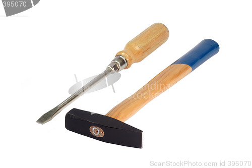 Image of Hammer and Screwdriver